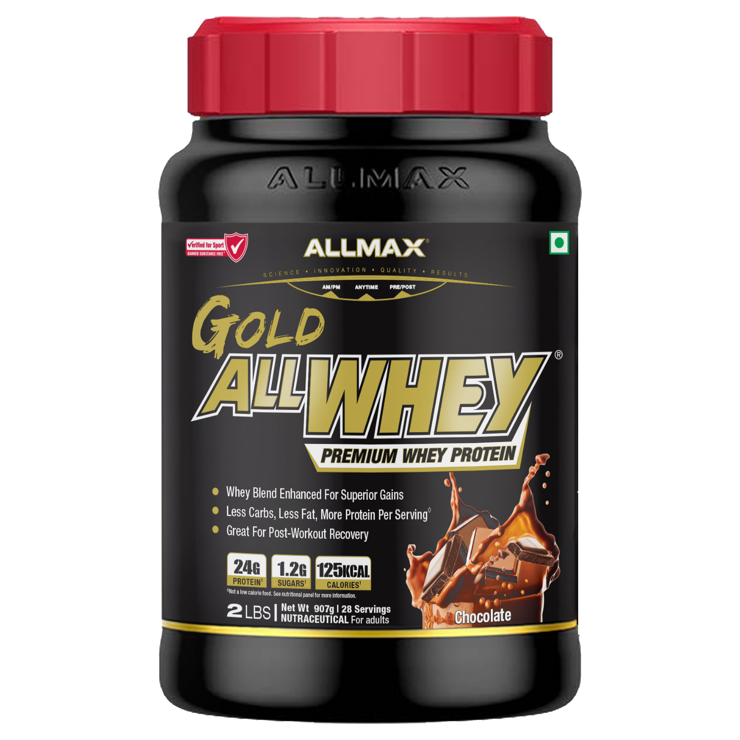ALLMAX™ Gold All Whey Premium Whey Protein 2lbs